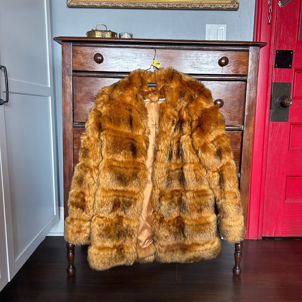Faux Fur Oversized Jacket